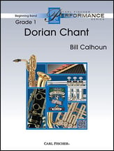 Dorian Chant Concert Band sheet music cover